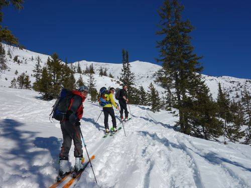 Aufstieg zur Pleisenspitze 